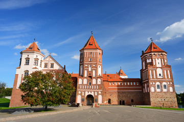 Fototapeta premium Mir castle in Belarus, Europe