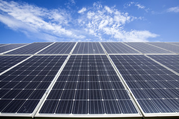 Obraz premium Solar photovoltaic power generation system
