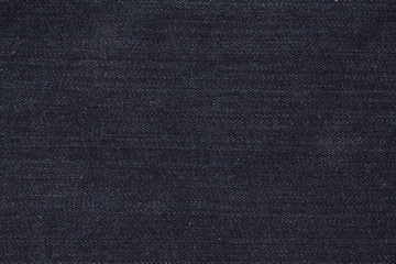 Texture of black denim jeans background