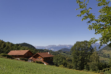 Chalets de moyenne montagne