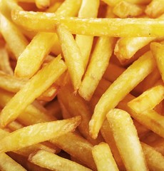 French Fries Texture - Top-down View