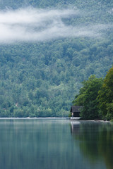 Calm morning on the lake