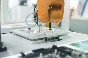 Robotic and Automation system control application on automate robot arm