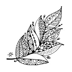 Art feather for your design