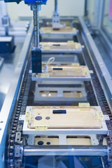 Factory for production of mobile phones