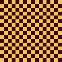 Checkered background. Vector drawing