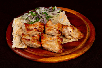 Grilled Turkey shashlik