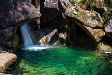 Beautiful Canadian Nature Landscape in Monmouth Canyon. Located in Squamish, North of Vancouver, British Columbia, Canada.