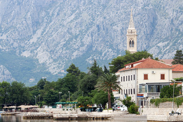 Bay of Kotor Dobrota village Montenegro