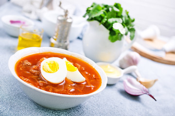 beet soup