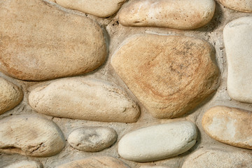 Fototapeta na wymiar close-up view of grunge stone wall texture, full frame background