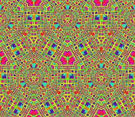 Abstract seamless color pattern