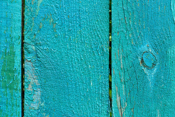 old blue weathered wooden texture, full frame background
