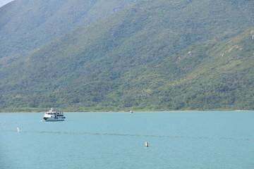 Obraz premium Natural Scenery of Lantau Island, Hong Kong