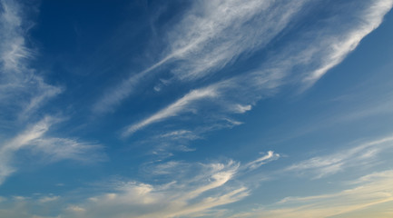 Obraz premium Dramatic sky with clouds. Nature background.