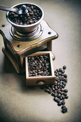 Obraz na płótnie Canvas Coffee grinder mill 