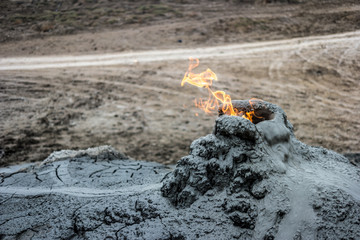 mud volcanoes, Gobustan