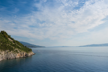 View of a small bay in Croatia