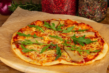 Tasty fruit pizza