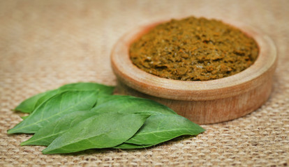 Ayurvedic henna leaves