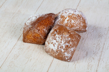 Delicious baked muffins