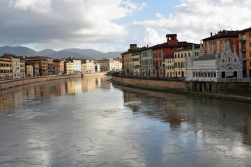 Fototapeta na wymiar Italy. Pisa and Florence