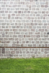 Texture of a stone wall. Old castle stone wall texture background. Stone wall as a background or texture. Part of a stone wall, for background or texture