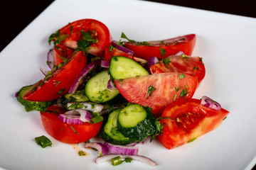 Spicy Georgian salad