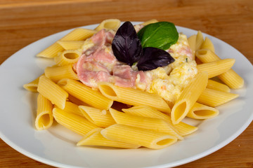 Pasta Penne carbonara