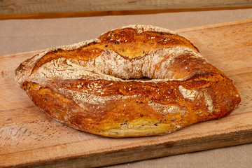Homemade tasty bread