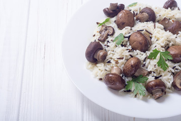 Traditional Italian risotto