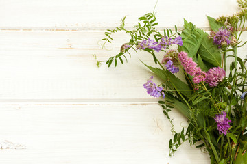 Bouquet of wild flowers.
