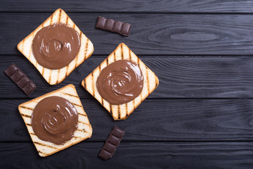 nut nougat cream sandwich