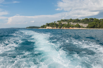 Boat trip near Rovinj