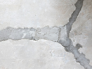 New electricity pipe in a concrete floor