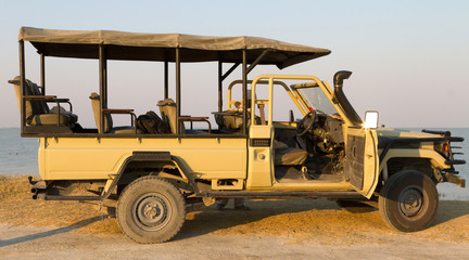 Vehicle used for game drives