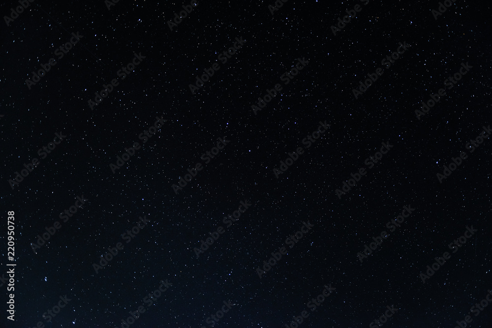 Wall mural night starry sky background