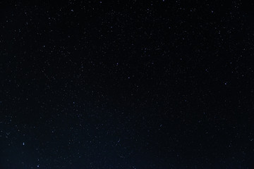 Night starry sky background