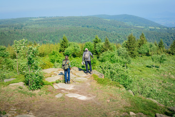 Wander zum Aussichtspunkt