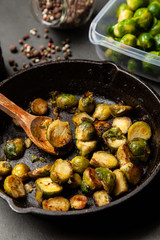 Roasted brussles sprouts