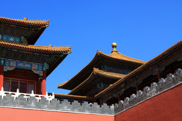 Obraz premium traditional architectural landscape in the Imperial Palace