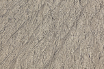 harmonic pattern of a sandy beach