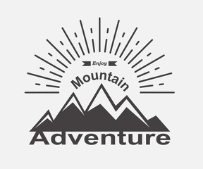 Obraz premium Mountain Adventure