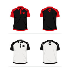 Polo Shirt Template Mock up