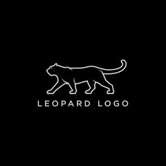 Leopard logo vector