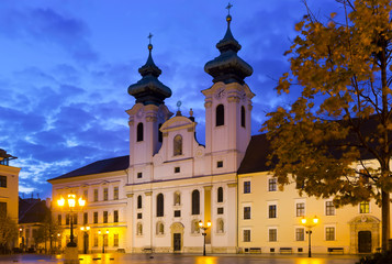 Fototapeta na wymiar Cathedral of Gyor, Hungary