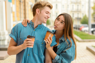 Brunette pursed her lips