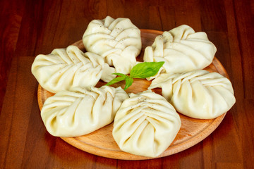 Georgian traditional Khinkali