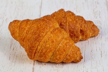 Delicious french croissant