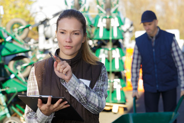 the agricultural clerk